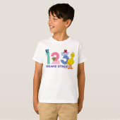Sesame Street 123 T-shirt (Voorkant volledig)