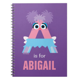 Sesame Street A is voor Abby Notitieboek