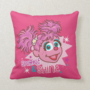 Sesame Street   Abby Cadabby - Fonkel & Schijn Kussen