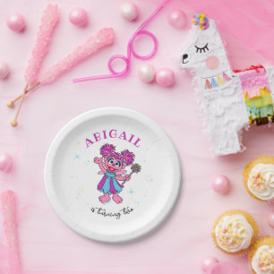 Sesame Street Abby Cadabby Fonkelende Verjaardag Papieren Bordje