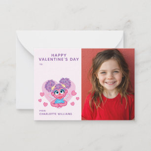 Sesame Street   Abby Cadabby Hart Foto Notitiekaartje