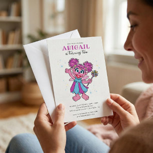 Sesame Street Abby Cadabby Sparkles Verjaardag Kaart