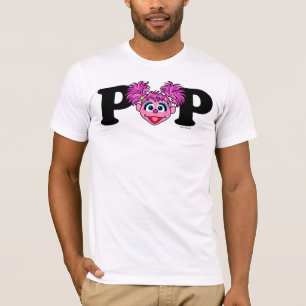 Sesame Street Abby Cadabby - Verjaardag Pop T-Shir T-shirt