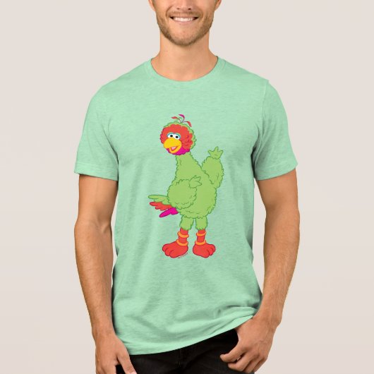 Sesame Street Abelardo Montoya Tri-Blend Shirt (Voorkant)
