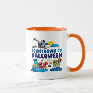 Sesame Street Aftellen tot Halloween Mok