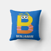 Sesame Street | B is voor Big Bird Kussen (Achterkant)