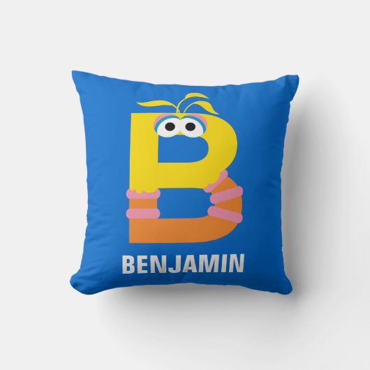 Sesame Street | B is voor Big Bird Kussen (Voorkant)