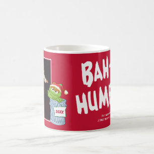 Sesame Street   Bah Humbug Oscar met foto Koffiemok