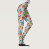 Sesame Street Band Gray Pattern Leggings (Rechts)