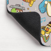 Sesame Street Band Gray Pattern Muismat (Hoek)