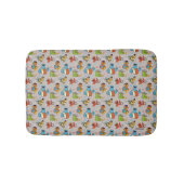 Sesame Street Band Grey Pattern Badmat (Voorkant)