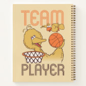 Sesame Street | Bird Bird Teamspeler Notitieboek (Achterkant)