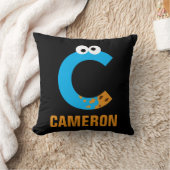 Sesame Street | C staat voor Cookie Monster Kussen (Deken)