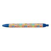 Sesame Street Character Eyes Pattern Blauwe Inkt Pen (Voorkant)