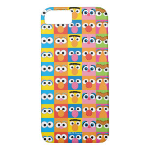 Sesame Street Character Eyes Pattern Case-Mate iPhone Case