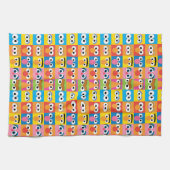 Sesame Street Character Eyes Pattern Theedoek (Horizontaal)