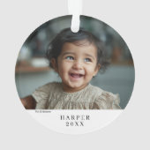 Sesame Street Character Faces Pattern Ornament (achterkant)