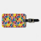 Sesame Street Character Facter Pattern Bagagelabel (Voorkant horizontaal)
