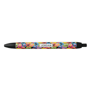 Sesame Street Character Facter Pattern Blauwe Inkt Pen