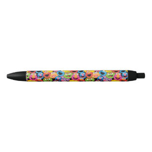 Sesame Street Character Facter Pattern Blauwe Inkt Pen
