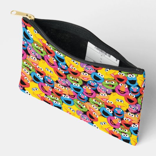Sesame Street Character Facter Pattern Etui (Open)