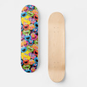 Sesame Street Character Facter Pattern Persoonlijk Skateboard (Voorkant)