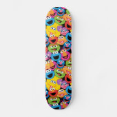 Sesame Street Character Facter Pattern Persoonlijk Skateboard (Voorkant)