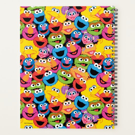 Sesame Street Character Facter Pattern Planner (Achterkant)