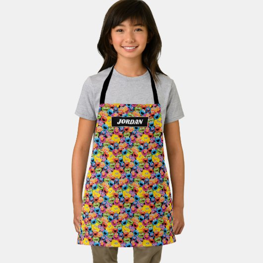 Sesame Street Character Facter Pattern Schort (Insitu)