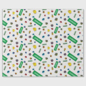 Sesame Street Character Pattern Cadeaupapier (Vlak)