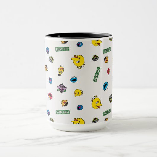 Sesame Street Character Pattern Mok (Midden)