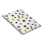 Sesame Street Character Pattern Notitieboek (Rechterzijde)