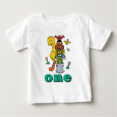 Sesame Street Characters First Birthday Baby T-Shi (Voorkant)