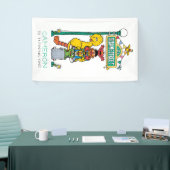 Sesame Street Characters First Birthday Banner (Beurs)