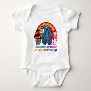 Sesame Street Characters   Friends Quote Romper