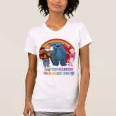 Sesame Street Characters | Friends Quote T-shirt (Voorkant)