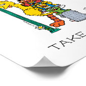 Sesame Street Characters & Street Sign Poster (Hoek)