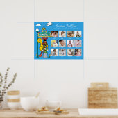 Sesame Street Characters & Street Sign Poster (Keuken)