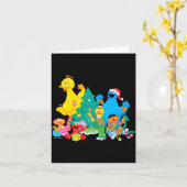Sesame Street Christmas Pals  Kaart (Gele Bloem)