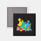 Sesame Street Christmas Pals  Magneet (Voorkant / Achterkant)