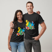 Sesame Street Christmas Pals  T-shirt (Unisex)