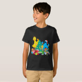 Sesame Street Christmas Pals T-shirt (Voorkant volledig)