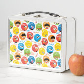 Sesame Street Circle Character Pattern (In situ)