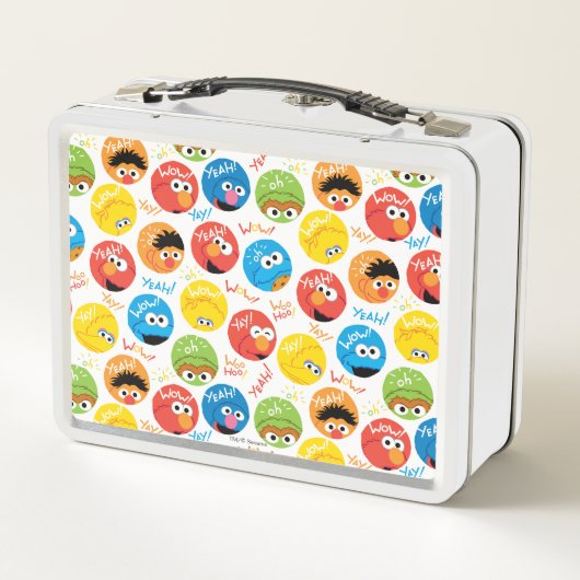 Sesame Street Circle Character Pattern (Achterkant)