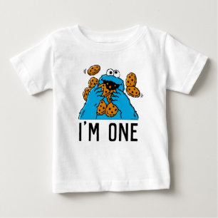 Sesame Street Cookie Monster 1e verjaardag baby
