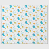 Sesame Street | Cookie Monster Birthday Cadeaupapier (Vlak)