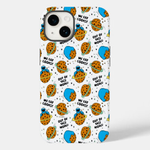 Sesame Street Cookie Monster Buiten deze Wereld iPhone 14 Hoesje