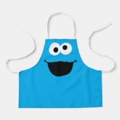 Sesame Street Cookie Monster Face Schort (Voorkant)