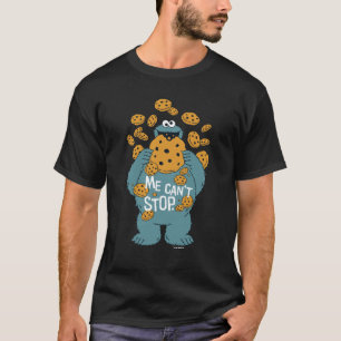 Sesame Street Cookie Monster - Me Can't Stop T-shirt