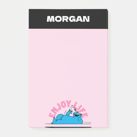 Sesame Street | Cookie Monster | Naam toevoegen Post-it® Notes (Voorkant)